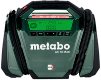 Metabo AK 18 MULTI Accu Compressor - 18V - 11 Bar - Draagbaar