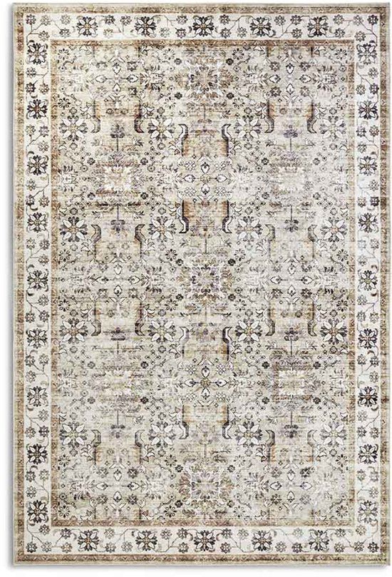 Merkloos Elle Decoration Saveh Vloerkleed 120 x 160 cm Goud