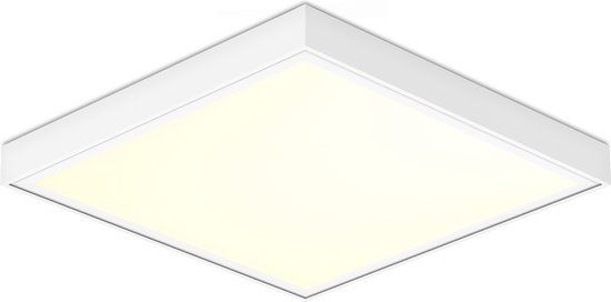 HOFTRONIC Opbouw LED Paneel - 62x62 cm - 36 Watt - 4860lm - 3000K warm wit