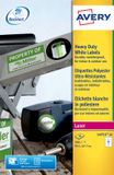 Avery Printer Labels L4515 White 20 Sheets 99.1 x 67.7 mm (5 Units)