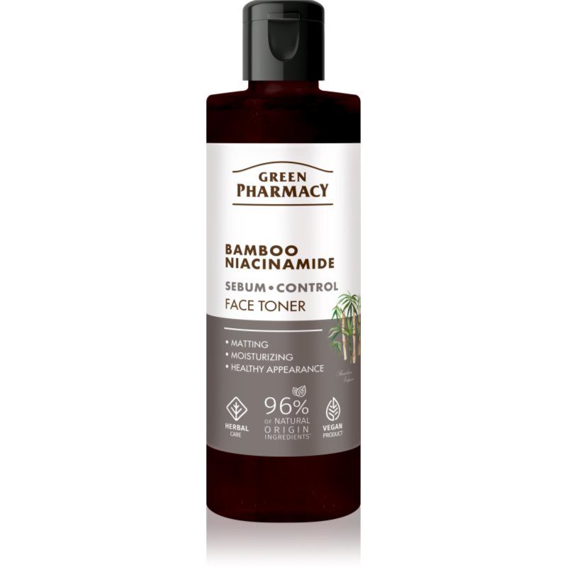 GREEN PHARMACY Bamboo & Niacinamide Facial Toner 200ml