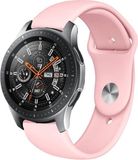 By Qubix Qubix Garmin Vivoactive 4 / 4L Rubberen Sportband Roze 22mm