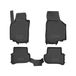 OMAC 6606444 Tapis de sol Caoutchouc, noir