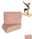 Omgoods - Coussinets d'équilibre en bois BalanceBlocks - Support ergonomique pour le yoga et la gymnastique