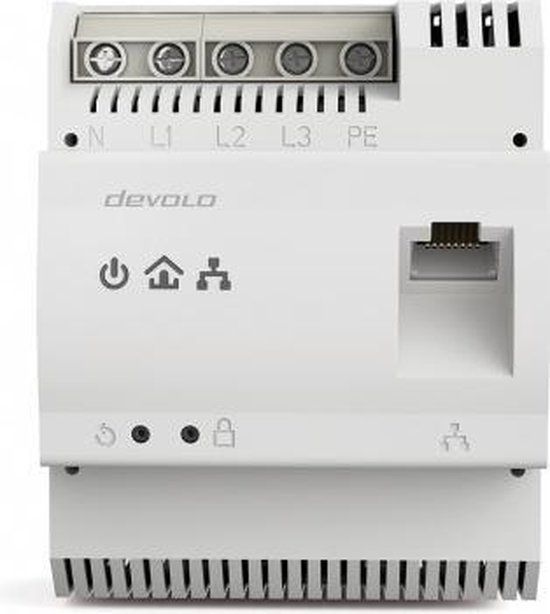 Devolo dLAN pro 1200 DINrail Wit
