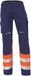 KÜBLER PSA REFLECTIQ 22088340 Hi Vis Reflecterend Werkbroek HEREN Veiligheidsbroek Oranje Donkerblauw - Met Kniezak