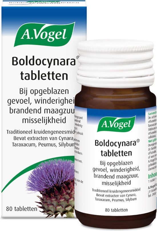 A. Vogel Boldocynara - 80 tabletten