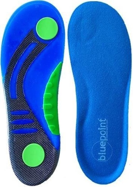 BluePoint Inlegzolen Gel Unisex Blauw Maat 40/41