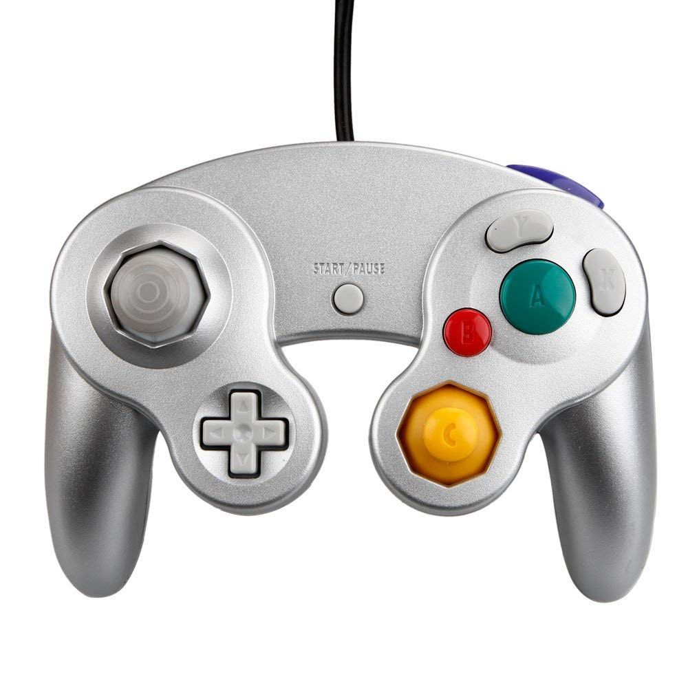 Teknogame Gamecube Controller Silver