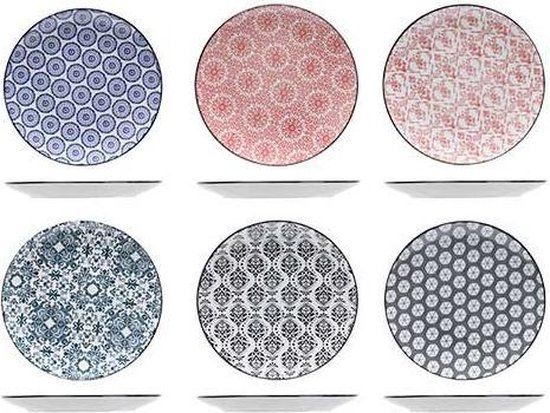 Cosy&Trendy Delirio Dessertborden - Set van 6