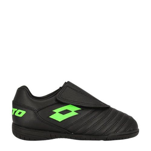 Lotto Milano 700 ID JR - Zaalvoetbalschoenen - Zwart/Felgroen