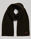 Superdry Workwear Sjaal Polyester Effen Langwerpig Vrouwen Surplus Goods Olive