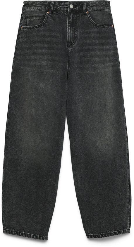 VERO MODA VMBILLIE HR BARREL ANK JS LI141 GA NOOS Dames Jeans Zwart