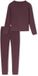 SCHIESSER Pyjama lang Dames Cacaobruin Effen Lange mouw 70% Modal, 25% Viscose, 5% Elastaan