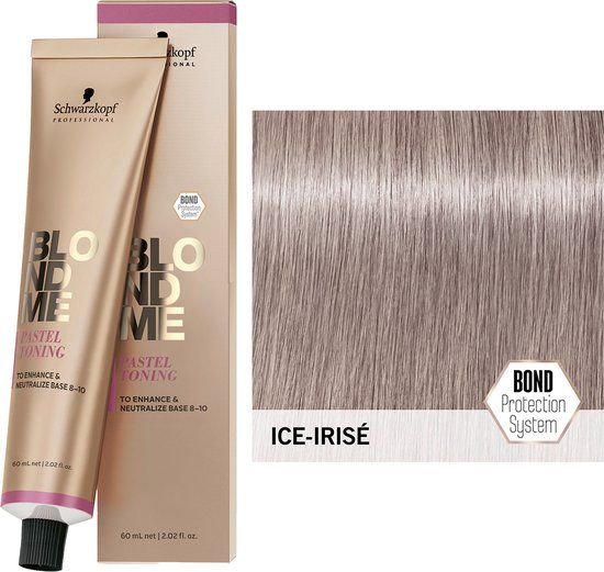 Schwarzkopf Professional BlondMe Pastel Toning - Ice-Irisé - 60 ml