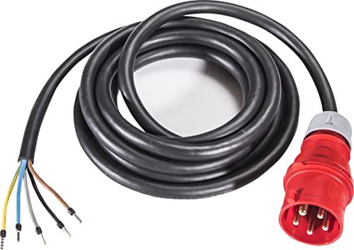 SIROX CEE-aansluitkabel H07RN-F 5 G 1,5 mm², mitt CEE-stekker 16 A, 400 V 5 m