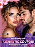 ROMANTIC COUPLES Adult Coloring Book