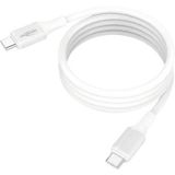 ANSMANN USB-C Magnetische Kabel 60W, Compact, Siliconcoating wit