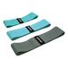 Tunturi 14TUSYO055 Oefenbanden Blauw/Grijs Polyester 3 Stuks
