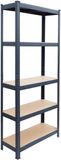 Merkloos / Sans marque Relaxdays Stellingkast - 180x60x30 cm - 875 kg - antraciet