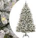 vidaXL Kunstkerstboom 240 cm 300 LED's Warmwit PVC en Staal