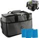Rockerz outdoor Icecat 4 laags geïsoleerde koeltas - lunchtas - picknicktas - 30 liter - grijs