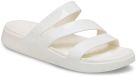 Crocs Getaway Patent Strappy Slippers Wit EU 42-43 Vrouw