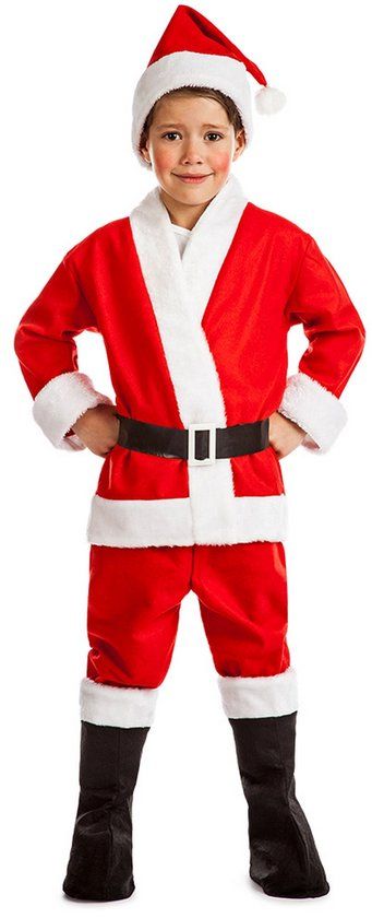 Boland - Kostuum Santa Claus junior (10-12 jr) - Kinderen - Kerstman -