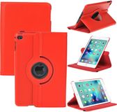 Panda - iPad Mini 4 Hoes Cover 360 graden Multi-stand Case draaibare rood