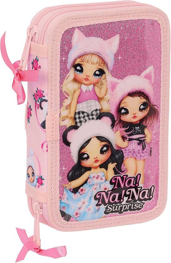 Na! Na! Na! Surprise Fabulous Etui - Roze - 28 st.
