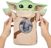 Star Mattel B.V. Star Wars The Mandalorian & Grogu Film - Grogu Personage Knuffel Rondel Ontwerp Vinyl Hoofdje