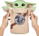 Star Mattel B.V. Star Wars The Mandalorian & Grogu Film - Grogu Personage Knuffel Rondel Ontwerp Vinyl Hoofdje