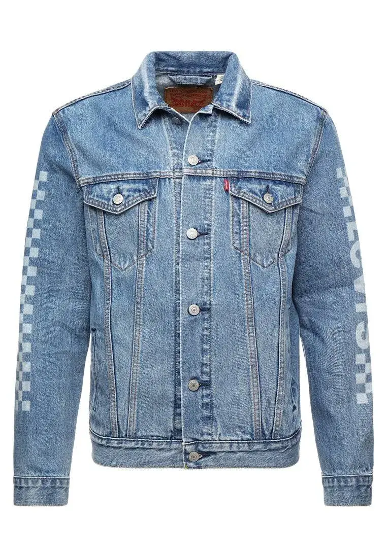 Levi's The Trucker, maat S, Heren, Blauw