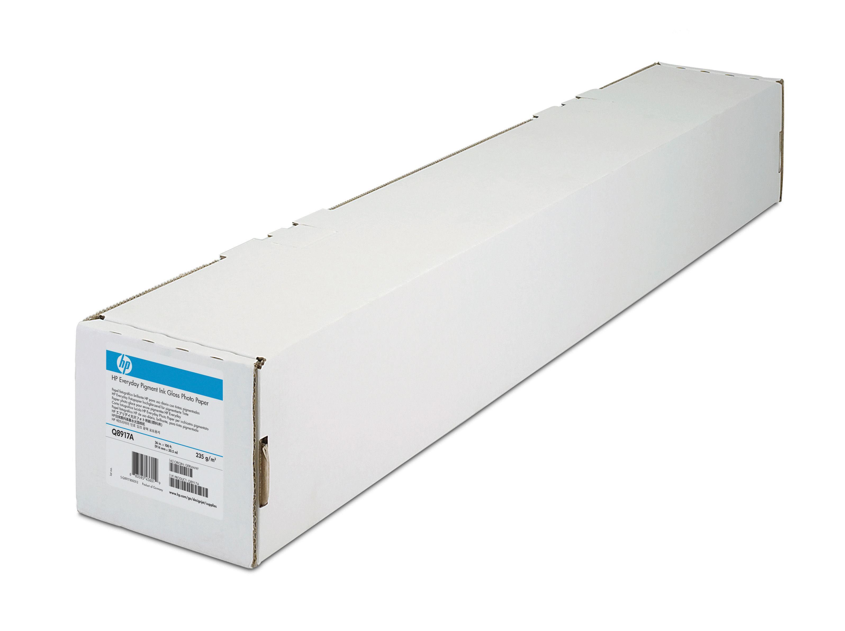 HP C6030C Coated Heavyweight Paper Inktjet mat 130 g/m² 914 mm x 30 5 m Wit 1 Rol