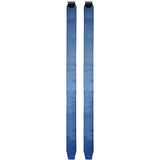 CONTOUR Easy All-in-One Ski, volwassenen, bont, blauw, 120 mm/190 cm