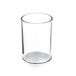 Osco APP-3 ronde pennenhouder van helder acryl, kleurloos, 70 mm x 75 mm x 102 mm