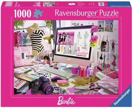 Ravensburger Barbie Mode-icoon Legpuzzel - 1000 stukjes