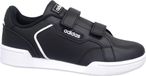 Adidas Roguera Kinderschuhe Schwarz aus beschichtetem Leder mit Klettverschluss