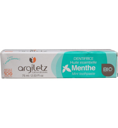 Argiletz Tandpasta menthe 75 ML