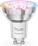 Philips Hue Slimme LED-lamp GU10, wit en kleurrijk, 4,7 W, 2200-6500K, 345 lumen