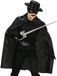 W WIDMANN MILANO Party Fashion - Kindercape, ca. 100 cm, duivel, tovenaar, vos, carnaval, Halloween