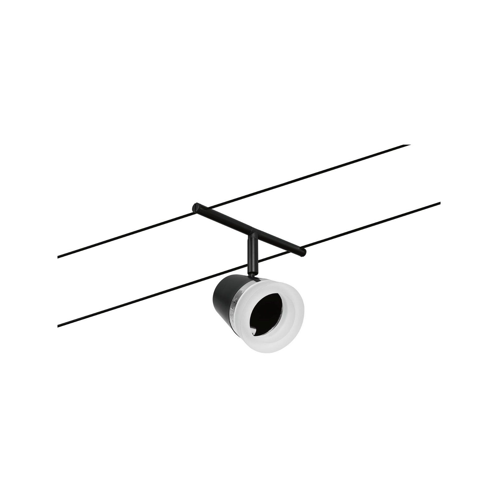 Paulmann 94464 Spot - GU5.3 - Zwart, Chroom