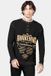 Killstar Otherworlds Henley Top Heren Shirt met lange mouwen - zwart - L