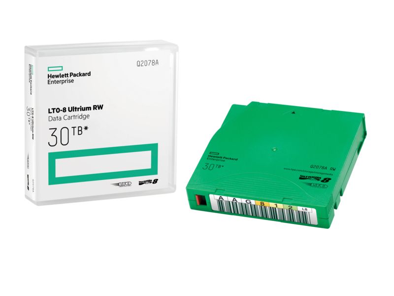Hewlett Packard Enterprise HP Q2078AN LTO Data Cartridge - 30 TB