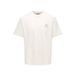 ONLY & SONS relaxed fit T-shirt met backprint - wit