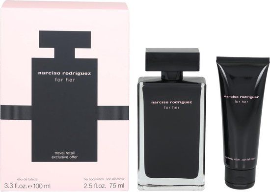 Narciso Rodriguez for Her Geschenkset - Eau de Toilette + Bodylotion