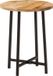 vidaXL Salontafel 35x35x45 cm massief mangohout en ijzer