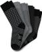 Schiesser Bluebird Herensokken 5-Pack - Zwart/Grijs - Maat 43-46