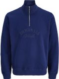 JACK&JONES JORBLEECKER BRANDING SWEAT HIGH N BF PLS Jongens Sweater Ocean Cavern 4XL
