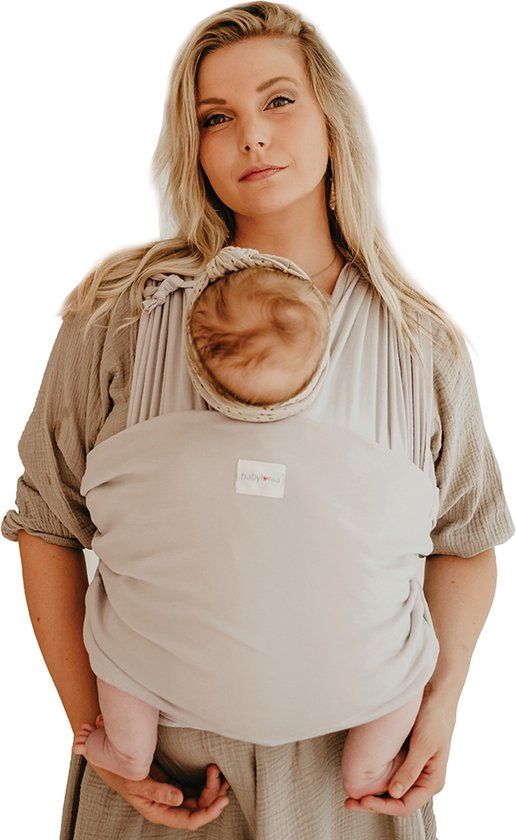 Babylonia Tricot-Easy Baby Carrier - Warm Sand - Organic Cotton